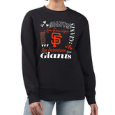San Francisco Giants G-III 4Her by Carl Banks Women's Collage Team Graphic Fleece Pullover Hoodie - MLB Hoodies