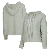 Gray Boston Celtics Concepts Sport Women's Ventura Comfy Pullover Hoodie | NBA