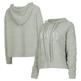 Gray New York Knicks Concepts Sport Women's Ventura Comfy Pullover Hoodie | NBA
