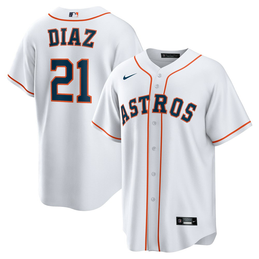 Yainer Diaz Houston Astros Nike Home Replica Jersey - MLB Jerseys