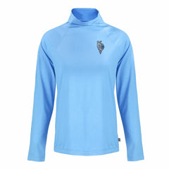 Kansas City Royals Cutter & Buck Women's City Connect Coastline Epic Comfort Eco Recycled Funnel Neck Raglan Pullover Top - MLB Pullover