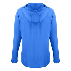 Los Angeles Dodgers Cutter & Buck Women's Cooperstown Collection Coastline Epic Comfort Eco Recycled Hoodie Raglan Long Sleeve T-Shirt - MLB Hoodies