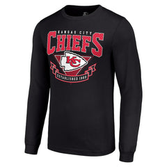 Kansas City Chiefs Starter '80s Inspired Team Logo Long Sleeve T-Shirt | NFL Online