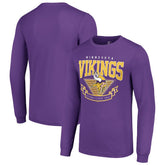Minnesota Vikings Starter '80s Inspired Team Logo Long Sleeve T-Shirt | NFL Hot