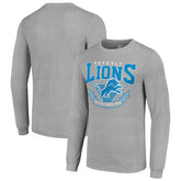 Detroit Lions Starter '80s Inspired Team Logo Long Sleeve T-Shirt | NFL New