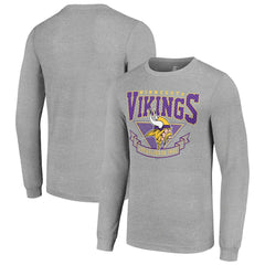 Minnesota Vikings Starter '80s Inspired Team Logo Long Sleeve T-Shirt | NFL Discount