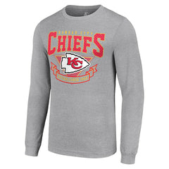 Kansas City Chiefs Starter '80s Inspired Team Logo Long Sleeve T-Shirt | NFL Discount