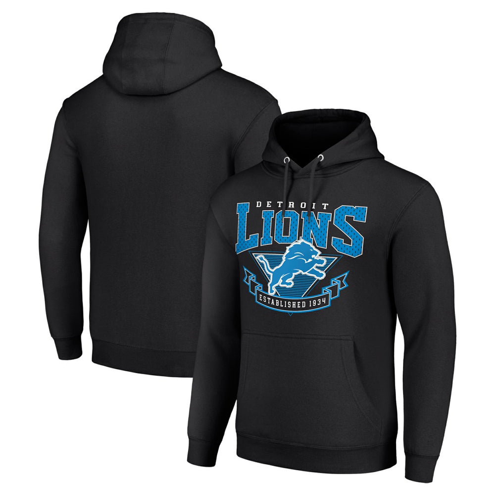 Detroit Lions Starter ‘80s Inspired Pullover Hoodie | NFL Discount