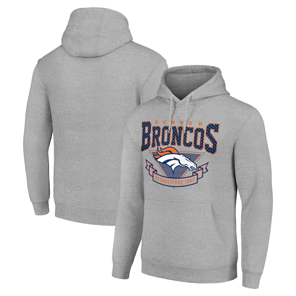 Denver Broncos Starter ‘80s Inspired Pullover Hoodie | NFL Outlet