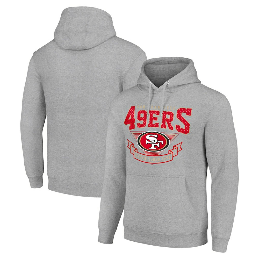 San Francisco 49ers Starter ‘80s Inspired Pullover Hoodie | NFL Sale
