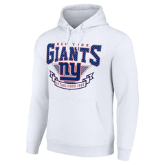 New York Giants Starter ‘80s Inspired Pullover Hoodie | NFL Discount
