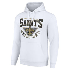 New Orleans Saints Starter ‘80s Inspired Pullover Hoodie | NFL Discount