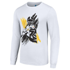 Pittsburgh Steelers Starter Player X Logo Graphic Long Sleeve T-Shirt | NFL Sale