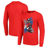 Buffalo Bills Starter Player X Logo Graphic Long Sleeve T-Shirt | NFL Hot