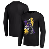 Minnesota Vikings Starter Player X Logo Graphic Long Sleeve T-Shirt | NFL Near me