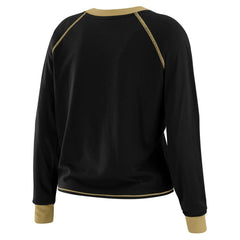 New Orleans Saints WEAR by Erin Andrews Women's Tie-Front Long Sleeve Top | NFL Near me