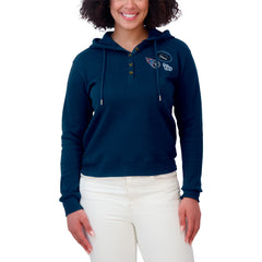 Tennessee Titans WEAR by Erin Andrews Women's Waffle Hoodie Pullover Top | NFL New