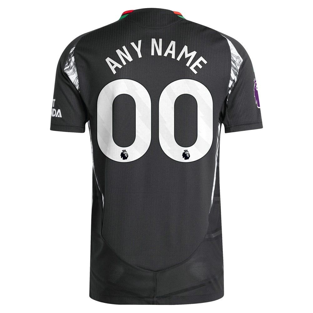Arsenal 2024/25 Away Custom Jersey on sale - Black