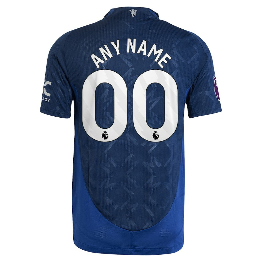 Manchester United 2024/25 Away Custom Jersey Discount - Navy