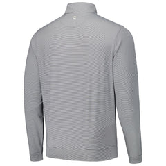 San Diego Padres Peter Millar Perth Sugar Stripe Performance Quarter-Zip Top - MLB Tops