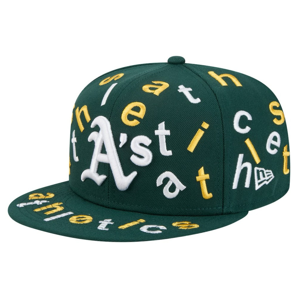 Oakland Athletics New Era Team Confetti 59FIFTY Fitted Hat - MLB Hats