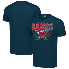 Columbus Blue Jackets Starter Team Logo Graphic T-Shirt - NHL T-shirts