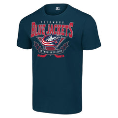 Columbus Blue Jackets Starter Team Logo Graphic T-Shirt - NHL T-shirts