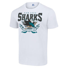 San Jose Sharks Starter Team Logo Graphic T-Shirt - NHL T-shirts