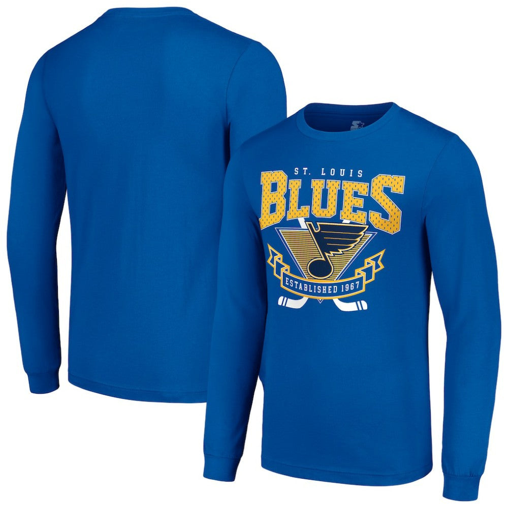 St. Louis Blues Starter Team Logo Graphic Long Sleeve T-Shirt - NHL T-shirts