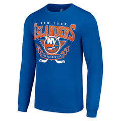 New York Islanders Starter Team Logo Graphic Long Sleeve T-Shirt - NHL T-shirts