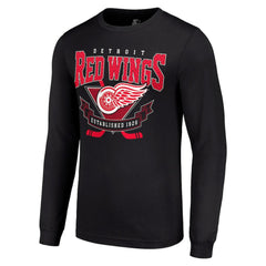 Detroit Red Wings Starter Team Logo Graphic Long Sleeve T-Shirt - NHL T-shirts