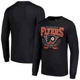 Philadelphia Flyers Starter Team Logo Graphic Long Sleeve T-Shirt - NHL T-shirts