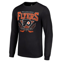 Philadelphia Flyers Starter Team Logo Graphic Long Sleeve T-Shirt - NHL T-shirts