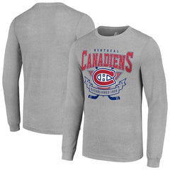 Montreal Canadiens Starter '80s Inspired Team Logo Long Sleeve T-Shirt - NHL T-shirts