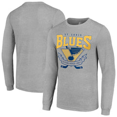 St. Louis Blues Starter '80s Inspired Team Logo Long Sleeve T-Shirt - NHL T-shirts