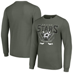 Dallas Stars Starter Team Logo Graphic Long Sleeve T-Shirt - NHL T-shirts