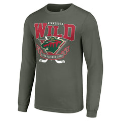 Minnesota Wild Starter Team Logo Graphic Long Sleeve T-Shirt - NHL T-shirts