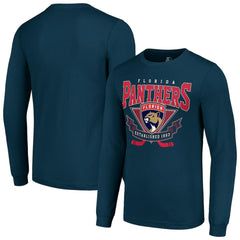 Florida Panthers Starter Team Logo Graphic Long Sleeve T-Shirt - NHL T-shirts