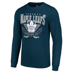 Toronto Maple Leafs Starter Team Logo Graphic Long Sleeve T-Shirt - NHL T-shirts