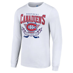 Montreal Canadiens Starter Team Logo Graphic Long Sleeve T-Shirt - NHL T-shirts