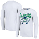 Vancouver Canucks Starter Team Logo Graphic Long Sleeve T-Shirt - NHL T-shirts