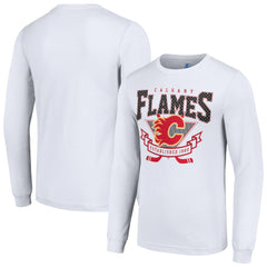 Calgary Flames Starter Team Logo Graphic Long Sleeve T-Shirt - NHL T-shirts