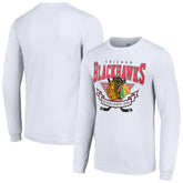 Chicago Blackhawks Starter Team Logo Graphic Long Sleeve T-Shirt - NHL T-shirts
