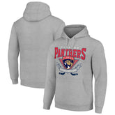 Florida Panthers Starter Team Logo Graphic Fleece Tri-Blend Pullover Hoodie - NHL Hoodies