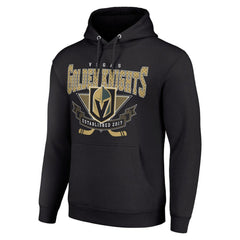 Vegas Golden Knights Starter Team Logo Graphic Fleece Tri-Blend Pullover Hoodie - NHL Hoodies