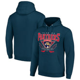 Florida Panthers Starter Team Logo Graphic Fleece Tri-Blend Pullover Hoodie - NHL Hoodies