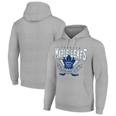 Toronto Maple Leafs Starter Team Logo Graphic Fleece Tri-Blend Pullover Hoodie - NHL Hoodies
