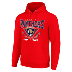 Florida Panthers Starter Team Logo Graphic Fleece Tri-Blend Pullover Hoodie - NHL Hoodies