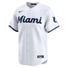 Miami Marlins Nike #1 Dad Home Limited Jersey - MLB Jerseys