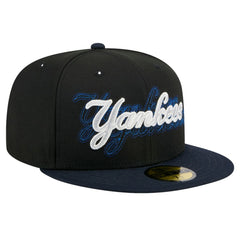 New York Yankees New Era Shadow Stitch 59FIFTY Fitted Hat - MLB Hats